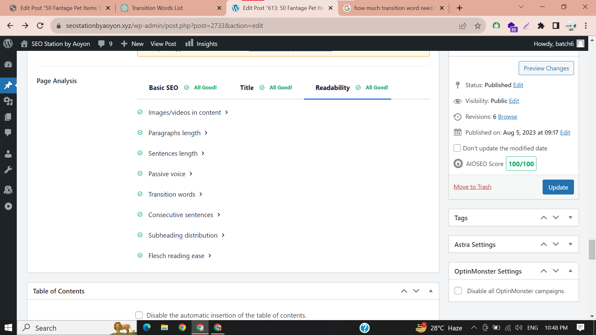 On Page Seo Optimization
